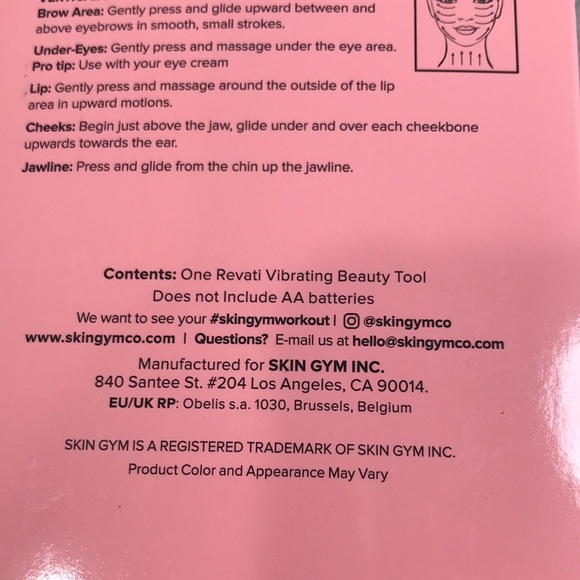 Skim Gym Revati Vibrating Skim Tool New in Box - Picture 5 of 5